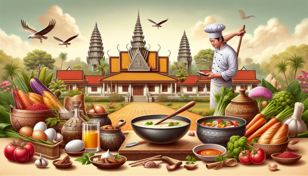 Maîtrisez l’art culinaire avec ces 4 recettes cambodgiennes authentiques