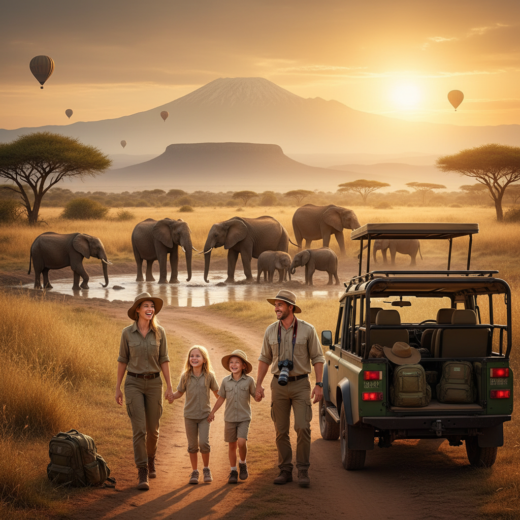 Safari tanzanie en famille : astuces pour organiser un séjour réussi